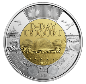 2019 Toonie - D-Day reverse