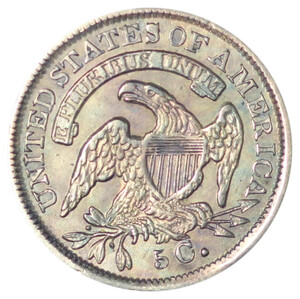 Capped Bust reverse