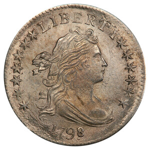 Draped Bust Heraldic Eagle obverse