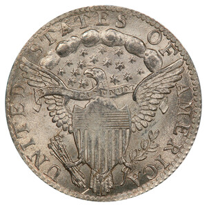 Draped Bust Heraldic Eagle reverse