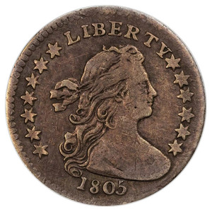 Draped Bust Heraldic Eagle obverse