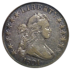 Draped Bust Heraldic Eagle obverse