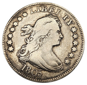 Draped Bust Heraldic Eagle obverse