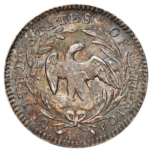 Draped Bust Small Eagle reverse