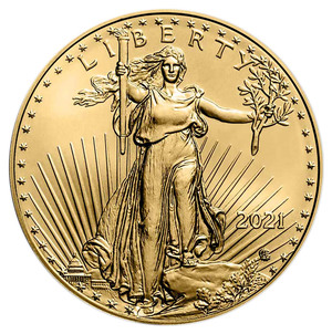 1-oz Gold Eagle obverse
