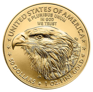 1-oz Gold Eagle reverse