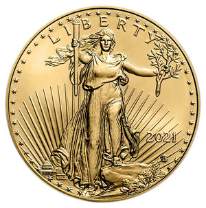 1/2-oz Gold Eagle obverse