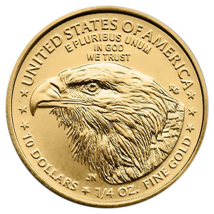 1/4-oz Gold Eagle reverse