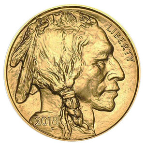 1-oz Gold Buffalo obverse