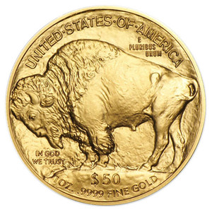 1-oz Gold Buffalo reverse