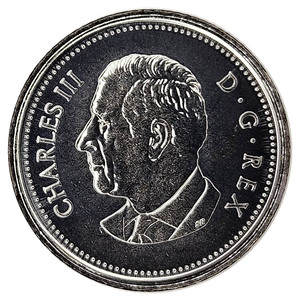 King Charles III First Effigy obverse