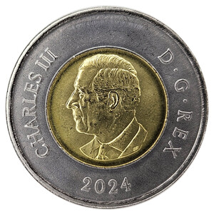 King Charles III First Effigy obverse