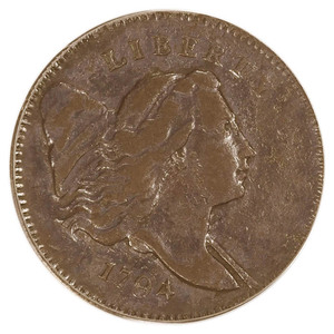 Liberty Cap Head Facing Right obverse