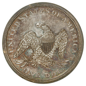 Seated Liberty reverse