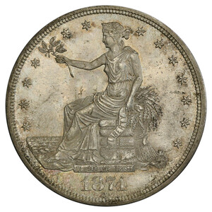 Trade Dollar obverse