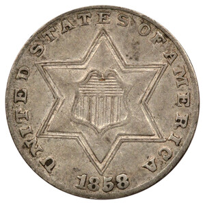 Triple Lined Silver Star obverse