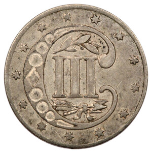Triple Lined Silver Star reverse
